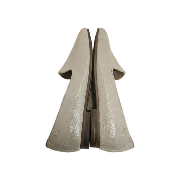 Vionic Willa II Loafers Women’s Size 6 Silver Shimmer Preppy‎ Flats Comfort - Picture 5 of 11